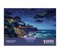 Puzzle Da 1000 Pezzi Per Adolescenti Puzzle Big Sur California Night Landscape Puzzle Per Adulti Gioco Per Famiglie Ma Divertente E Umoristico È Ideale Come Regalo 38x26cm/1000pcs