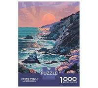 Puzzle Da 1000 Pezzi Per Adolescenti Puzzle Big Sur California Pixel Puzzle Giochi Per Famiglie Decorazione Per La Casa Regali Unici Per Compleanno 52x38cm/1000pcs