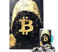 Puzzle da 1000 pezzi per adolescenti puzzle Bitcoin Trader per adulti giocattolo fai da te gara di velocità manuale ideale come regalo per tutta la famiglia (dimensioni 38x52cm)