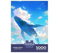Puzzle Da 1000 Pezzi Per Adolescenti Puzzle Blue Sky Anime Landscape Puzzle Per Adulti Giochi Rilassanti Migliorano La Memoria Ideali Come Regali Per Tutta La Famiglia 52x38cm/1000pcs