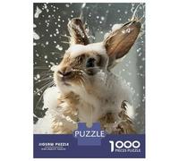 Puzzle Da 1000 Pezzi Per Adolescenti Puzzle Bunny Bath Time Puzzle Per Adulti Gioco Per Famiglie Regali Per Donne Difficile E Stimolante 38x26cm/1000pcs