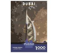 Puzzle Da 1000 Pezzi Per Adolescenti Puzzle Burj Al Arab Dubai Poster Puzzle Per Adulti Gioco Per Famiglie Ma Divertente E Umoristico È Ideale Come Regalo 38x26cm/1000pcs