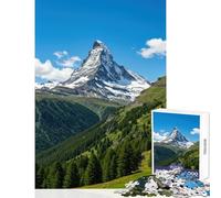 Puzzle da 1000 pezzi per adolescenti Puzzle Cervino Giocattoli fai da te Ottimi regali e giocattoli Gioco educativo Interazione genitore-figlio Dimensioni 50x75cm