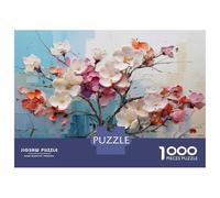 Puzzle Da 1000 Pezzi Per Adolescenti Puzzle Cherry Blossom Wall Art Puzzle Per Adolescenti Giochi Rilassanti Decorazione Perfetta Regali Di Compleanno E Unici 52x38cm/1000pcs