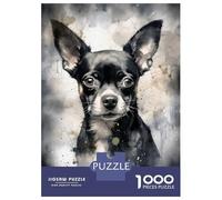 Puzzle Da 1000 Pezzi Per Adolescenti Puzzle Chihuahua Tiny And Mighty Puzzle Giochi Per Famiglie Corsa Di Velocità Manuale Regali Di Compleanno E Unici 38x26cm/1000pcs