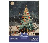 Puzzle Da 1000 Pezzi Per Adolescenti Puzzle Christmas08 Per Adulti Gioco Per Famiglie Analisi E Logica Aiuta Ad Allenare Il Cervello 38x26cm/1000pcs