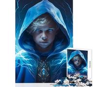 Puzzle da 1000 pezzi per adolescenti puzzle con giovane mago ragazzo anime giocattoli antistress regali di Babbo Natale segreto giochi rilassanti migliorare l'amore tra coppie dimensioni 38x26cm