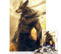 Puzzle da 1000 pezzi per adolescenti puzzle con lupo mannaro che svela il giocattolo educativo regali di compleanno giochi divertenti collezione di artisti belle arti dimensioni 50x75cm