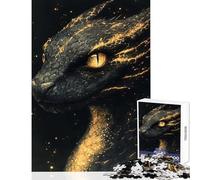 Puzzle da 1000 pezzi per adolescenti puzzle con occhio di drago dorato decorazioni per la casa giocattoli idee regalo per giochi educativi allena il tuo cervello e le tue mani dimensioni 50x75cm
