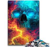 Puzzle da 1000 pezzi per adolescenti, puzzle con scheletro di fulmine, Relax Games è ideale come regalo per tutta la famiglia (75x50cm)
