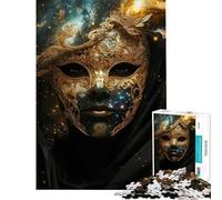 Puzzle da 1000 pezzi per adolescenti puzzle cosmico decorato a tema carnevalesco per adulti giocattolo fai da te ideale per passare il tempo in casa gioco stimolante regalo (dimensioni 38x52cm)