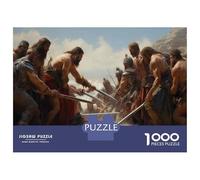 Puzzle Da 1000 Pezzi Per Adolescenti Puzzle Crossing The Red Sea Puzzle Per Adulti Giocattolo Decorazione Da Parete Decorazione Da Parete Compleanno 52x38cm/1000pcs