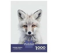 Puzzle Da 1000 Pezzi Per Adolescenti Puzzle Cute Baby White Fox Puzzle Per Adulti Gioco Per Famiglie Ma Divertente E Umoristico È Ideale Come Regalo 38x26cm/1000pcs