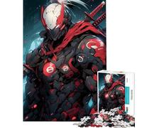 Puzzle da 1000 pezzi per adolescenti puzzle Cyborg Samurai per adulti giochi divertenti decorazione murale stimola l'esercizio mentale (dimensioni 38x26cm)