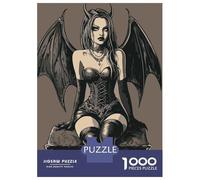 Puzzle Da 1000 Pezzi Per Adolescenti Puzzle Dark Angel Illustration Puzzle Per Adulti Gioco Pratico Corsa Di Velocità Manuale Regali Unici Per Compleanno E Natale 52x38cm/1000pcs