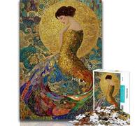 Puzzle da 1000 pezzi per adolescenti puzzle d'arte con sirene per adulti e adolescenti 1000 pezzi antistress sfida difficile migliora l'amore tra coppie (50x75cm)