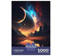 Puzzle Da 1000 Pezzi Per Adolescenti Puzzle Dawn In Space Landscape Puzzle Per Adulti Gioco Per Famiglie Analisi E Logica Regali Di Compleanno E Unici 38x26cm/1000pcs