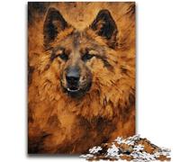 Puzzle da 1000 pezzi per adolescenti, puzzle del pastore tedesco per adolescenti, giocattoli educativi per l'apprendimento, giochi per famiglie, regali e compleanni unici (26x38cm)
