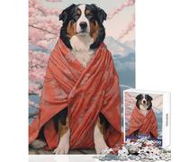 Puzzle da 1000 pezzi per adolescenti puzzle della Geisha delle Montagne Bernesi giocattoli antistress regali di compleanno gioco rompicapo interazione genitore-figlio dimensioni 38x52cm