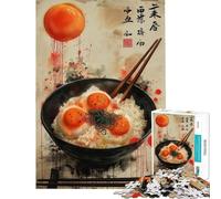 Puzzle da 1000 pezzi per adolescenti puzzle di ramen giapponese per adulti gioco pratico che migliora la memoria compleanno e Natale (dimensioni 50x75cm)