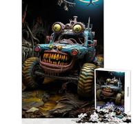 Puzzle da 1000 pezzi per adolescenti puzzle distopico mostro auto V giocattoli antistress regali di Babbo Natale segreto giochi rilassanti migliorare l'amore tra coppie dimensioni 50x75cm