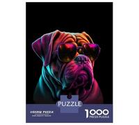 Puzzle Da 1000 Pezzi Per Adolescenti Puzzle Dogue De Bordeaux Puzzle Per Adulti Gioco Pratico Ma Divertente E Umoristico Interazione Genitore-figlio 38x26cm/1000pcs