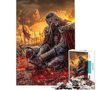 Puzzle da 1000 pezzi per adolescenti puzzle "Dopo la battaglia" per adulti gioco pratico decorazione per la casa interazione genitore-figlio (dimensioni 50x75cm)