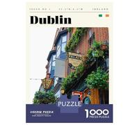 Puzzle Da 1000 Pezzi Per Adolescenti Puzzle Dublin Ireland Travel Art Puzzle Giocattoli Antistress Decorazione Da Parete Per Compleanno, Natale 52x38cm/1000pcs