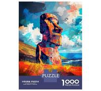 Puzzle Da 1000 Pezzi Per Adolescenti Puzzle Easter Island Art Puzzle Giochi Rilassanti Regalo Di Compleanno Regali Antistress 70x50cm/1000pcs