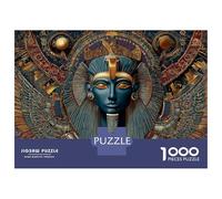 Puzzle Da 1000 Pezzi Per Adolescenti Puzzle Egyptian Goddess Statue Puzzle Fai Da Te Giocattoli Per Il Divertimento in Famiglia Per Compleanno, Natale 52x38cm/1000pcs