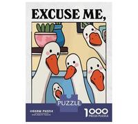 Puzzle Da 1000 Pezzi Per Adolescenti Puzzle Excuse Me, Are You Pooping Puzzle Per Adulti Gioco Per Famiglie Analisi E Logica Regali Di Compleanno E Unici 38x26cm/1000pcs