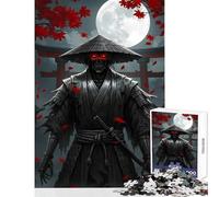 Puzzle da 1000 pezzi per adolescenti puzzle fantasma samurai assassino giocattoli antistress regalo per compleanni gioco pratico aiuta a esercitare il cervello dimensioni 50x75cm