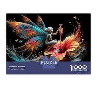 Puzzle Da 1000 Pezzi Per Adolescenti Puzzle Fantasy Butterfly Fairy Artwork Puzzle Giochi Rilassanti Regalo Di Compleanno Regali Antistress 70x50cm/1000pcs