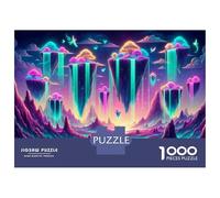 Puzzle Da 1000 Pezzi Per Adolescenti Puzzle Fantasy Floating Islands Puzzle Per Adulti Giocattoli Antistress Sfida Difficile Per Compleanno, Natale 38x26cm/1000pcs
