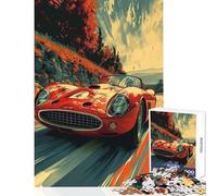 Puzzle da 1000 pezzi per adolescenti puzzle Ferrari Legend GTO auto decorazioni per la casa giocattoli idee regalo per giochi educativi allena il tuo cervello e le tue mani dimensioni 50x75cm