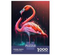Puzzle Da 1000 Pezzi Per Adolescenti Puzzle Flamingo Pink Beautiful Puzzle Giochi Per Famiglie Corsa Di Velocità Manuale Regali Di Compleanno E Unici 38x26cm/1000pcs