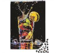 Puzzle Da 1000 Pezzi Per Adolescenti Puzzle Fruit Cocktail Art Print Puzzle Per Adulti Giochi Rilassanti Che Migliorano La Memoria Regali Di Compleanno E Unici 38x26cm/1000pcs