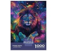 Puzzle Da 1000 Pezzi Per Adolescenti Puzzle Galactic Lion Majesty -6 Puzzle Per Adulti Gioco Pratico Ma Divertente E Umoristico Aiuta Ad Allenare Il Cervello 52x38cm/1000pcs