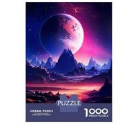 Puzzle Da 1000 Pezzi Per Adolescenti Puzzle Galactic Luna Wilderness Puzzle Per Adulti Gioco Pratico Migliora La Memoria Riduce Lo Stress Regali 52x38cm/1000pcs