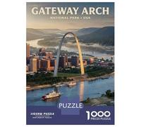 Puzzle Da 1000 Pezzi Per Adolescenti Puzzle Gateway Arch National Park Puzzle Per Adulti Gioco Per Famiglie Regali Per Donne Difficile E Stimolante 38x26cm/1000pcs