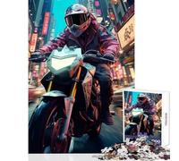 Puzzle da 1000 pezzi per adolescenti puzzle Giappone Swag motocicletta giocattolo educativo idee regalo gioco pratico collezione di artisti belle arti dimensioni 38x52cm