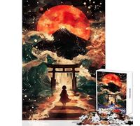 Puzzle da 1000 pezzi per adolescenti puzzle giapponese con paesaggio da sogno giocattoli antistress idee regalo gioco per famiglie allena il cervello e le mani dimensioni 38x26cm