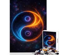 Puzzle da 1000 pezzi per adolescenti puzzle giocattolo armonia celeste decorazione da parete regali di Babbo Natale segreto gioco pratico per migliorare l'amore tra coppie dimensioni 38x52cm