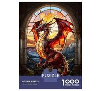 Puzzle Da 1000 Pezzi Per Adolescenti Puzzle Glowing Dragon Stain Puzzle Per Adulti Gioco Per Famiglie Difficile Difficile Affare Come Regali Per Tutta La Famiglia 70x50cm/1000pcs