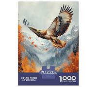 Puzzle Da 1000 Pezzi Per Adolescenti Puzzle Golden Eagle Soaring Puzzle Per Adolescenti Giochi Rilassanti Decorazione Perfetta Regali Di Compleanno E Unici 52x38cm/1000pcs