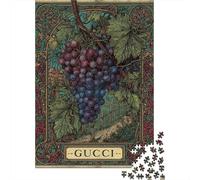 Puzzle Da 1000 Pezzi Per Adolescenti Puzzle Gucci Art Nouveau Poster Puzzle Giochi Per Famiglie Decorazione Per La Casa Regali Unici Per Compleanno 38x26cm/1000pcs