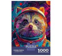 Puzzle Da 1000 Pezzi Per Adolescenti Puzzle Hedgehog Astronaut Space Puzzle Gioco Pratico Corsa Di Velocità Manuale Offerta Come Regalo Per Tutta La Famiglia 38x26cm/1000pcs