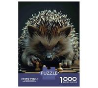 Puzzle Da 1000 Pezzi Per Adolescenti Puzzle Hedgehog Chess Puzzle Giochi Per Famiglie Corsa Di Velocità Manuale Regali Di Compleanno E Unici 52x38cm/1000pcs