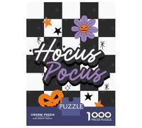 Puzzle Da 1000 Pezzi Per Adolescenti Puzzle Hocus Pocus Halloween Puzzle Giochi Per Famiglie Corsa Di Velocità Manuale Regali Di Compleanno E Unici 70x50cm/1000pcs