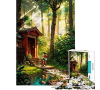 Puzzle da 1000 pezzi per adolescenti puzzle Il viaggiatore perduto per adulti giocattolo decorativo da parete migliora la memoria compleanni e altre occasioni (dimensioni 38x26cm)